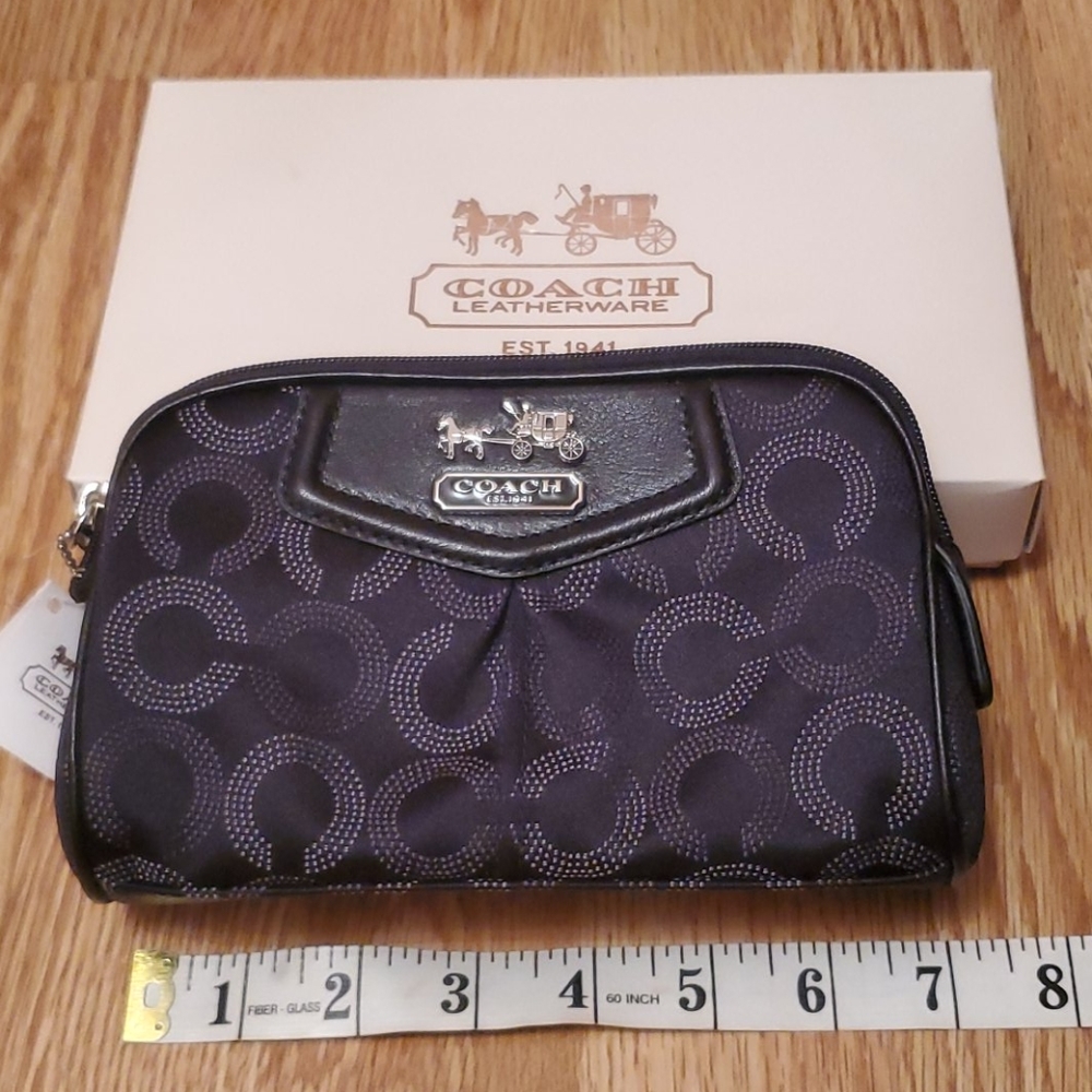 Coach pouch or clutch